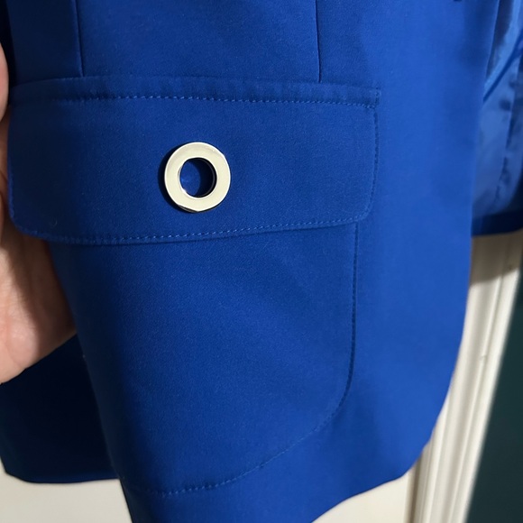 Blue Calvin Klein suit jacket size 12p - Picture 3 of 6